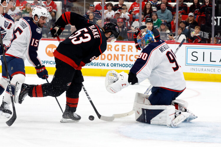 Blue Jackets crushed by Hurricanes for 5th straight loss